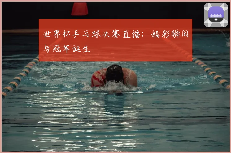 世界杯乒乓球决赛直播：精彩瞬间与冠军诞生